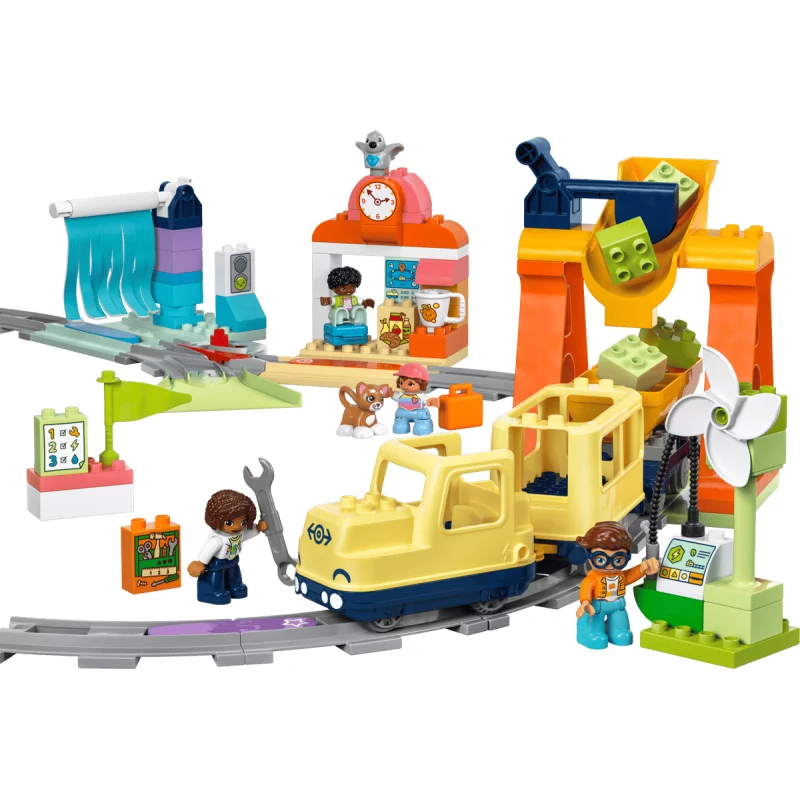 Image : LEGO 10428 Le grand train communautaire interactif DUPLO Town