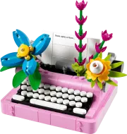 LEGO 31169 La machine a ecrire avec des fleurs Creator