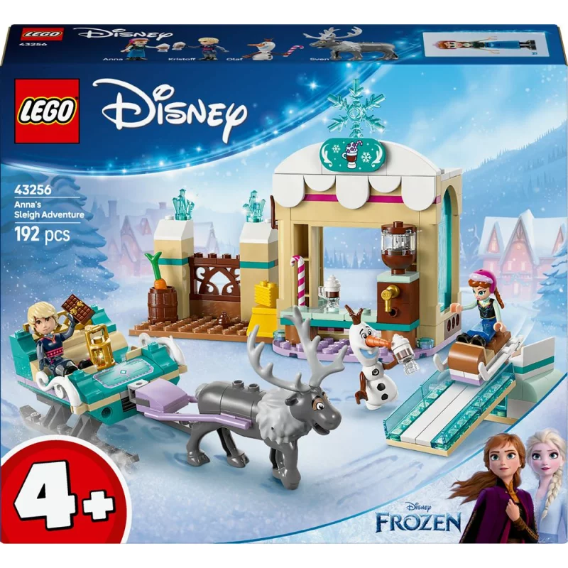 Image : LEGO 43256 L’aventure en traineau d’Anna Disney Princess