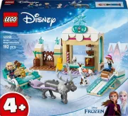 LEGO 43256 L’aventure en traineau d’Anna Disney Princess