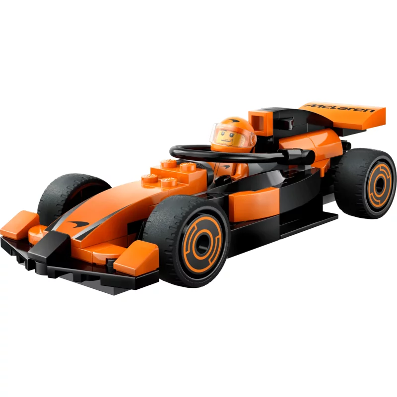 Image : LEGO 60442 Voiture de course McLaren avec pilote de F1 City
