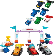 LEGO 10445 Voitures de course et pilotes d’une ecurie de F1 DUPLO Town