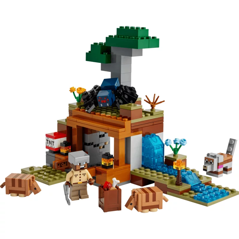Image : LEGO 21269 L’expedition dans la mine du tatou Minecraft