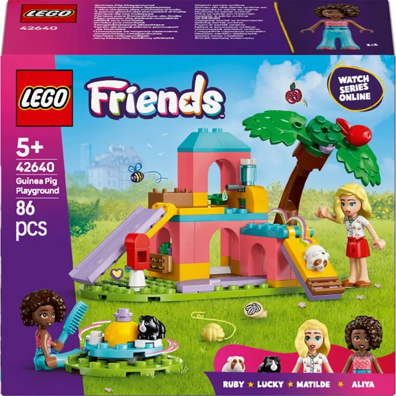 Image : LEGO 42640 L’aire de jeux des cochons d’Inde Friends