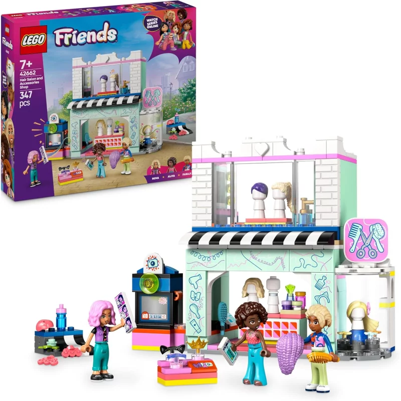 Image : LEGO 42662 Le salon de coiffure et la boutique d’accessoires Friends