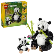 Image : LEGO 31165 Animaux sauvages : la famille de pandas Creator