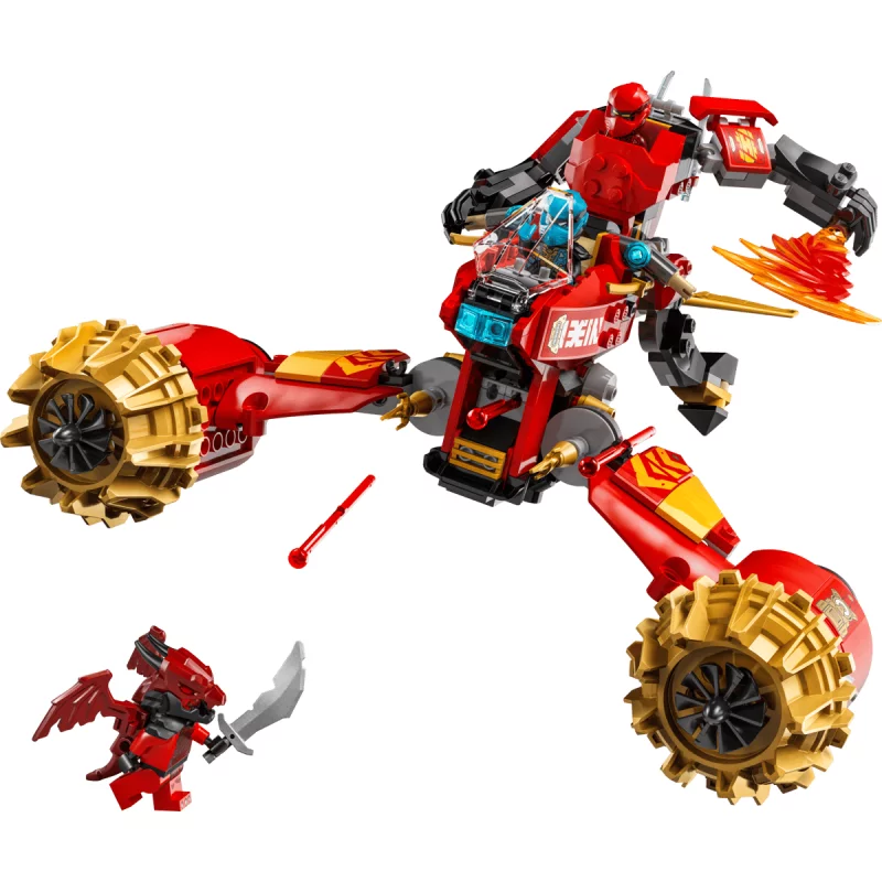 Image : LEGO 71830 La moto tempete du robot de Kai Ninjago
