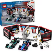 LEGO 60444 Garage de F1 et voitures Mercedes-AMG et Alpine City