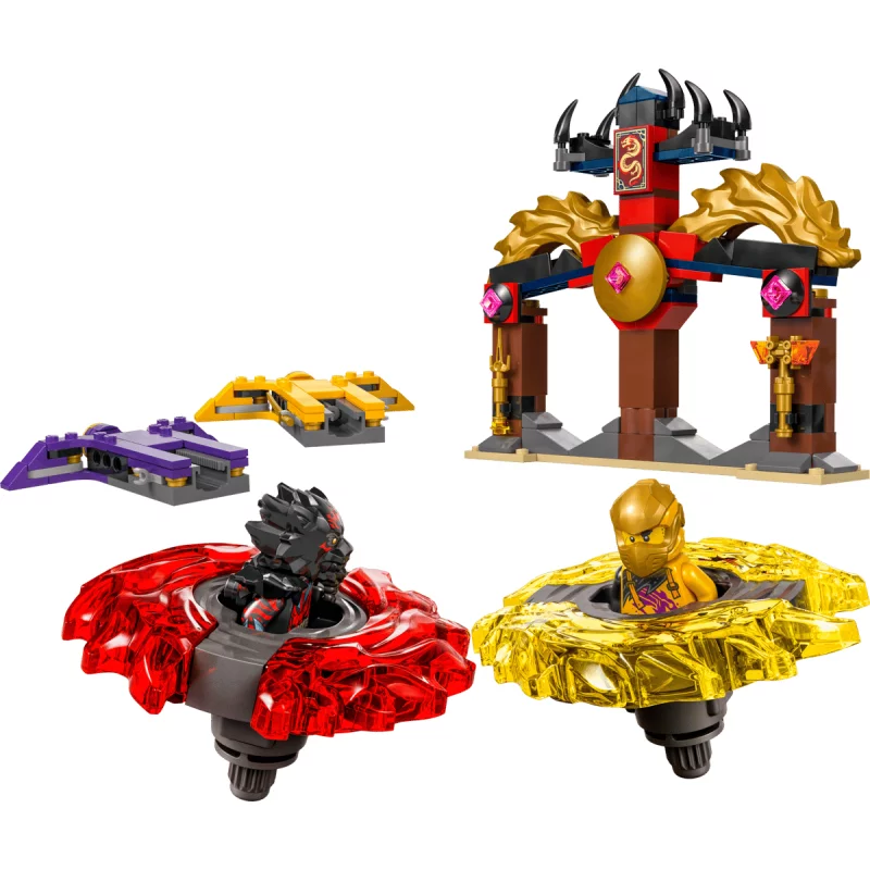 Image : LEGO Ninjago 71826 Pack de combat Spinjitzu du dragon
