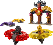 LEGO Ninjago 71826 Pack de combat Spinjitzu du dragon