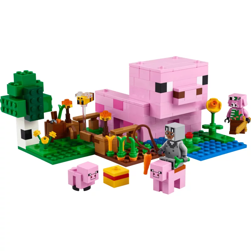 Image : LEGO 21268 La maison de Porcelet Minecraft