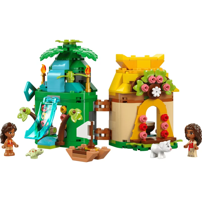 Image : LEGO 43260 L'ile de Vaiana miniature Disney Princess