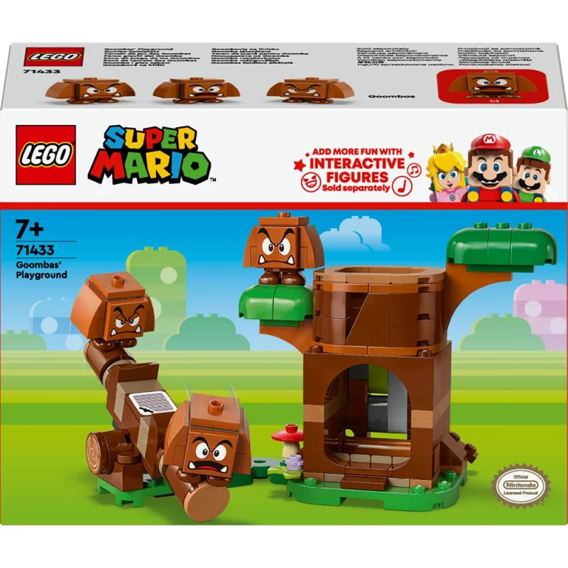 Image : LEGO 71433 Terrain de jeu des Goombas Super Mario
