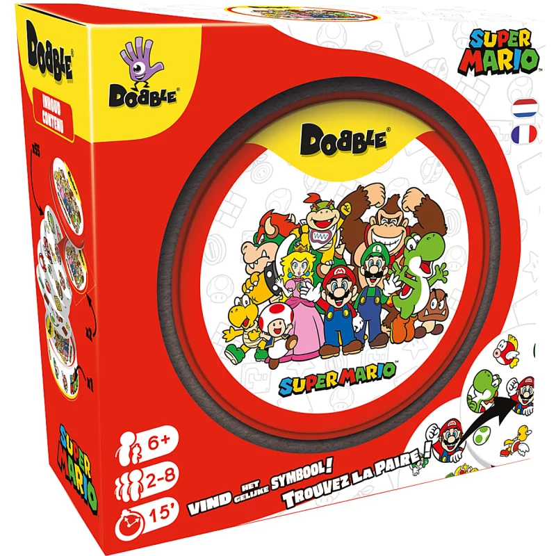 Image : Asmodee Dobble Super Mario