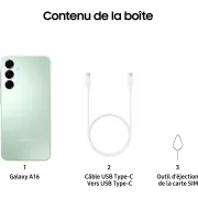 Image : Samsung Galaxy A16 128Go Vert d’eau Smartphone