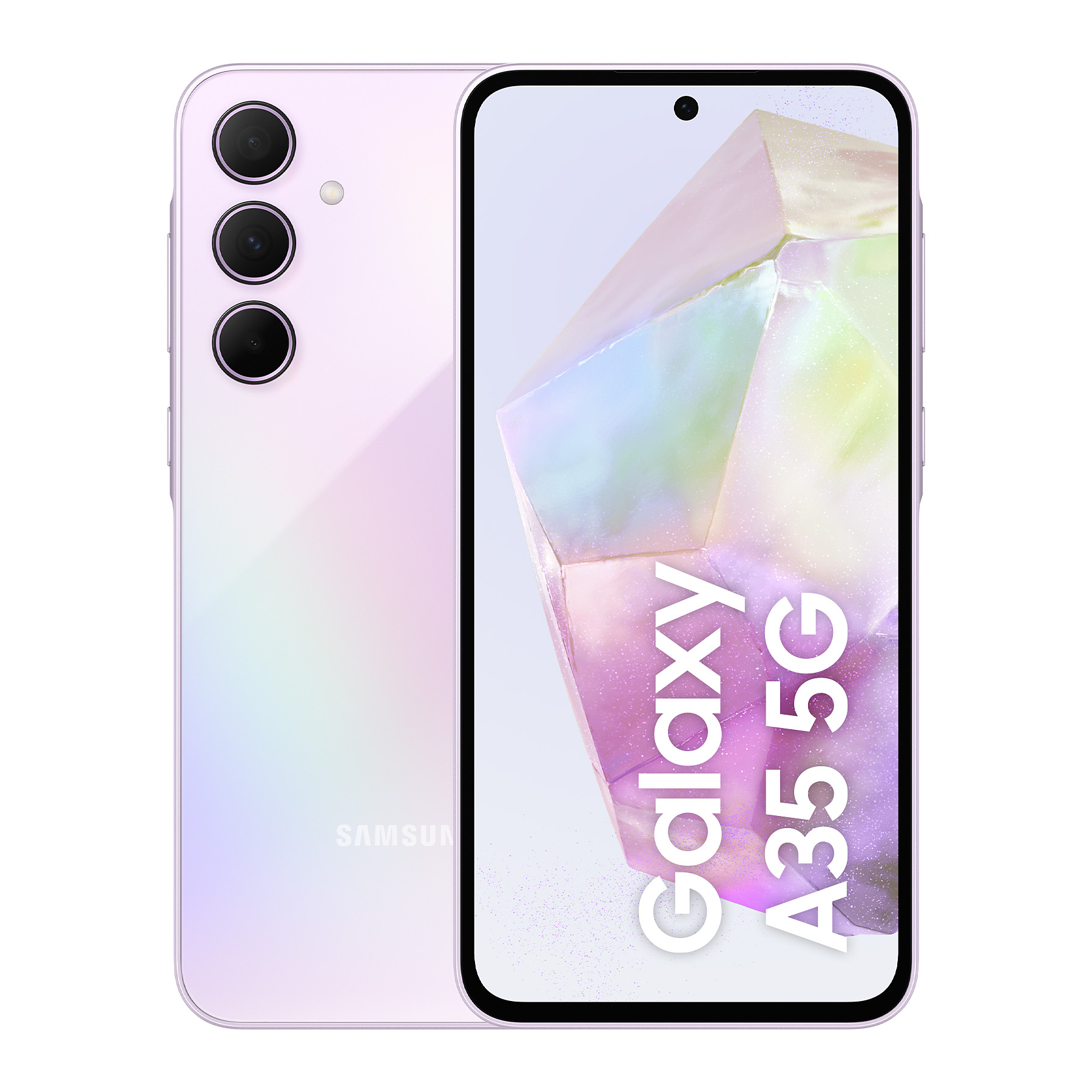 Image : SAMSUNG Galaxy A35 Lilas 256Go 5G Smartphone
