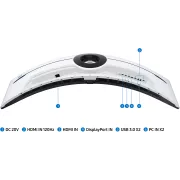Image : SAMSUNG ODYSSEY G9 NEO G95NC Incurve 57' Ecran PC Gamer
