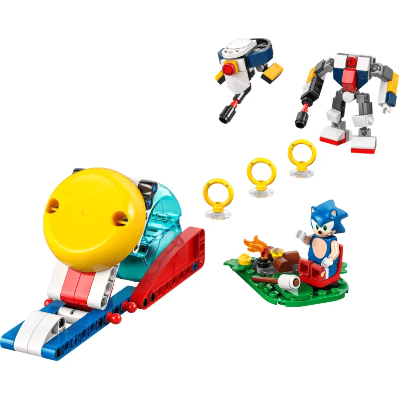 Image : LEGO 77001 Conflit au feu de camp de Sonic Sonic the Hedgehog