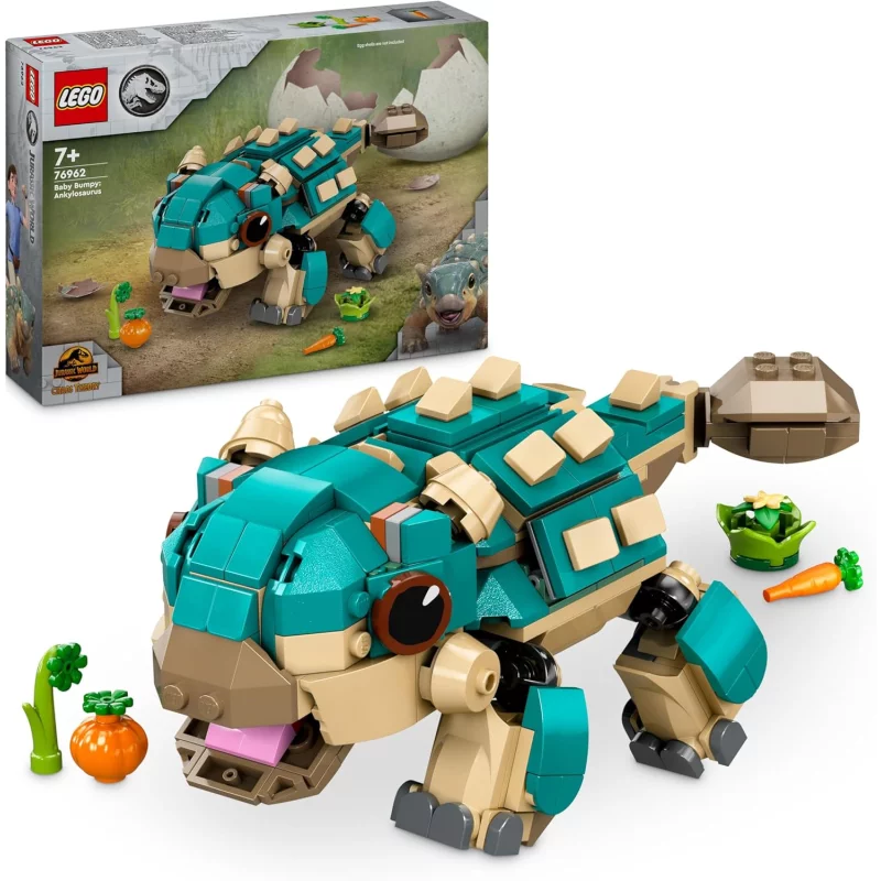 Image : LEGO 76962 Bebe Bumpy l'ankylosaure Jurassic World