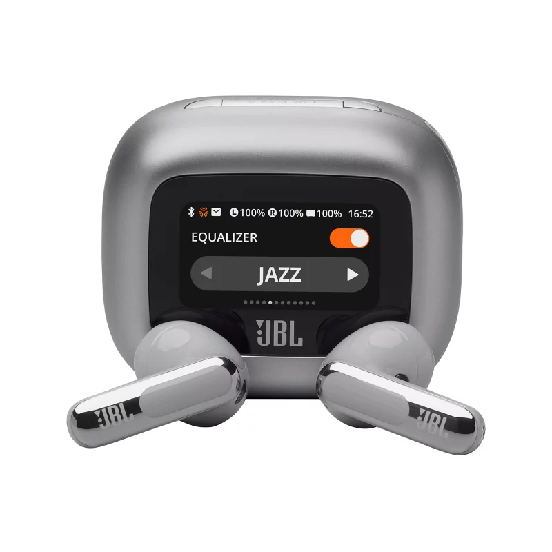 Image : JBL Live Flex 3 Argent Ecouteurs