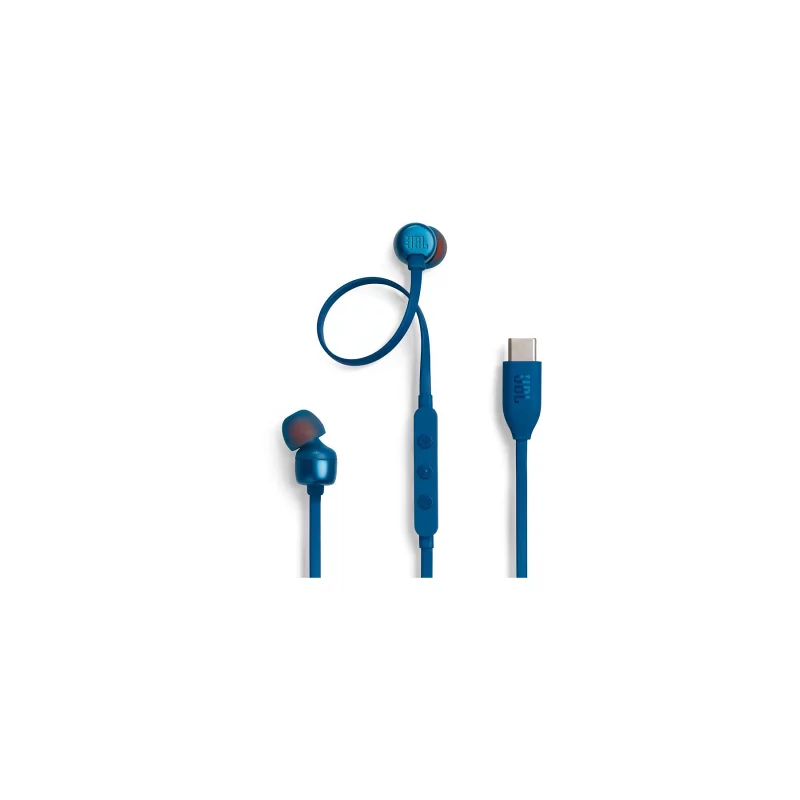 Image : JBL Tune 310 C Bleu Ecouteurs