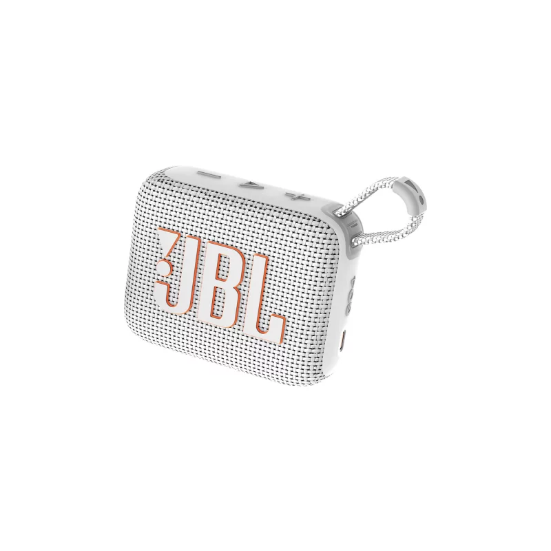 Image : JBL GO 4 Blanc Enceinte portable