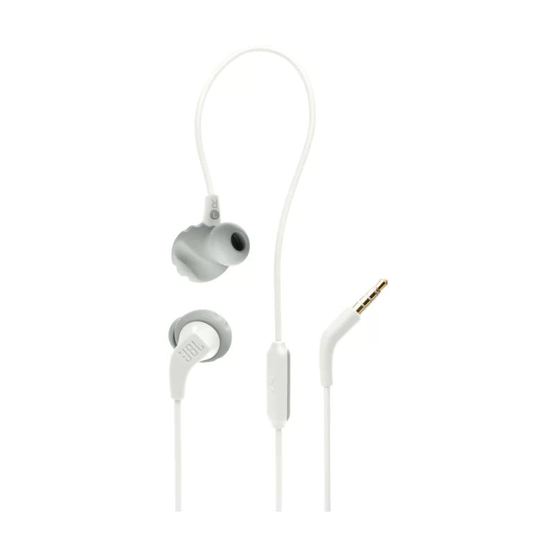 Image : JBL Endurance Run 2 Blanc Ecouteurs sport