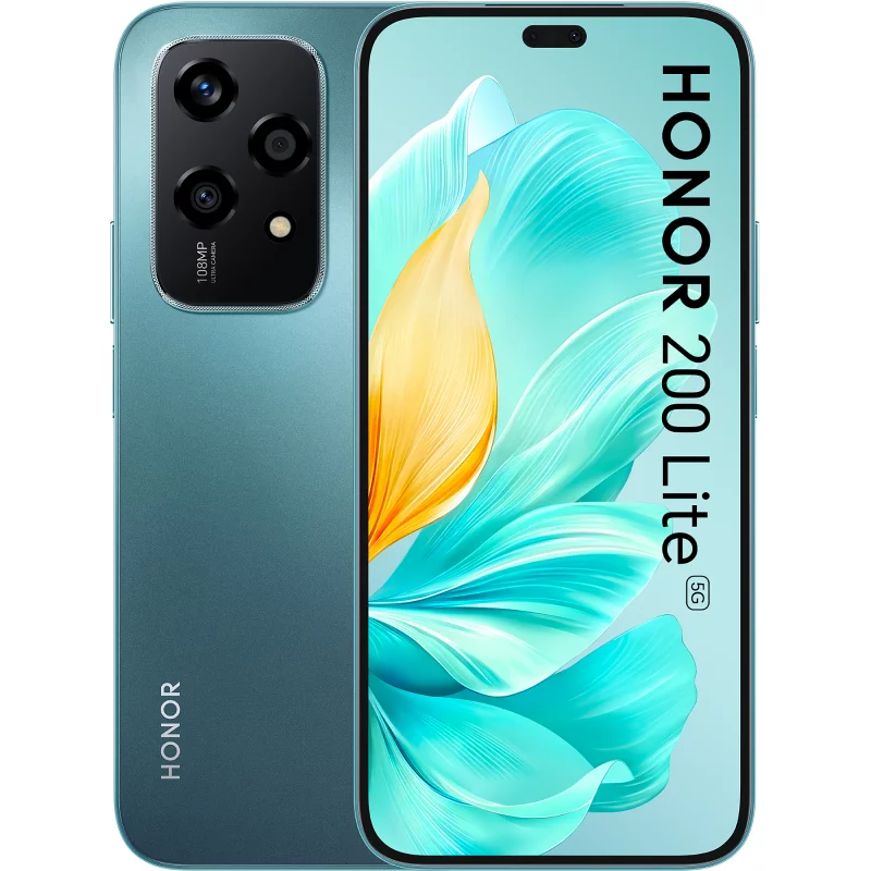 Image : HONOR 200 Lite Cyan Lake smartphone