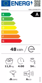 Image : Samsung WW11DG5B25TH Lave-linge 11kg
