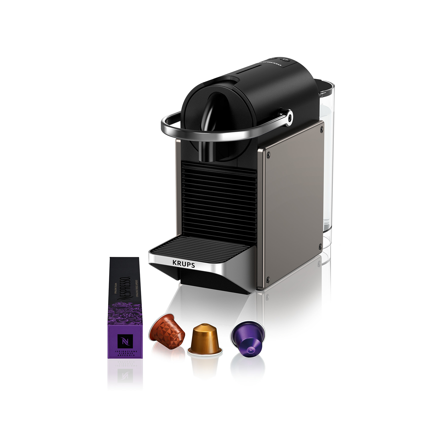 Image : Nespresso KRUPS Pixie Redesign - Titane