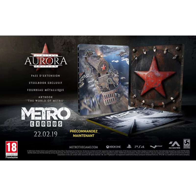 Image : Metro Exodus Aurora Edition Limitee PS4