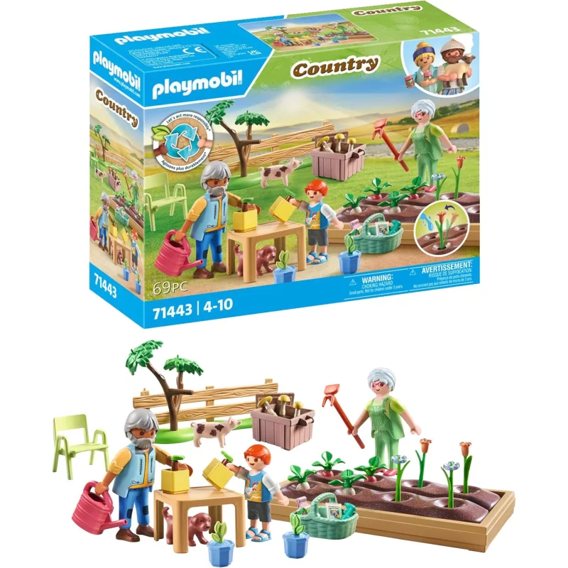Image : Playmobil 71443 Grands-parents et potager Country