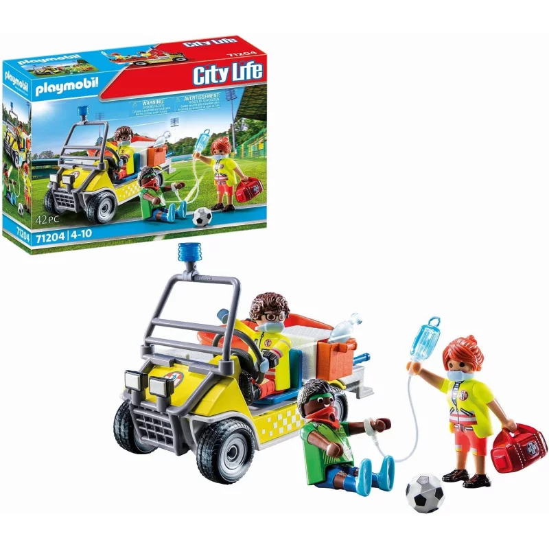 Image : Playmobil 71204 Vehicule de secours City Life