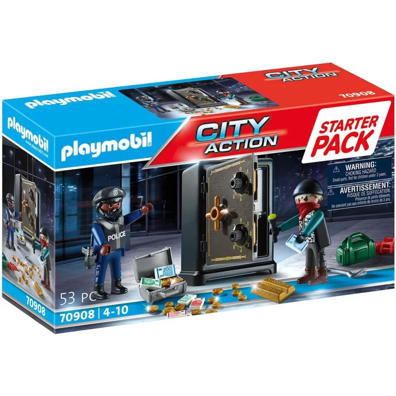 Image : Playmobil City Action 70908 Policier avec cambrioleur