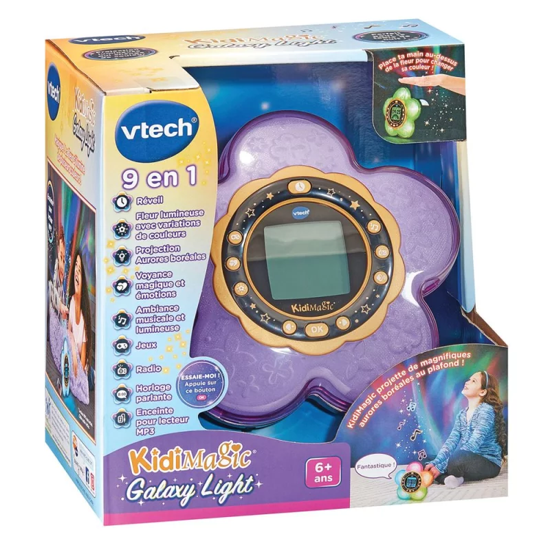 Image : Vtech Kidimagic Galaxy Light Violet Radio-reveil