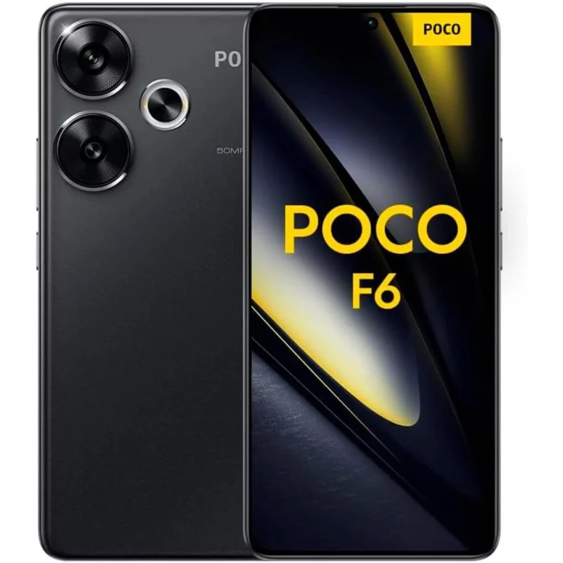 Image : XIAOMI POCO F6 Noir 8 GO + 256 GO