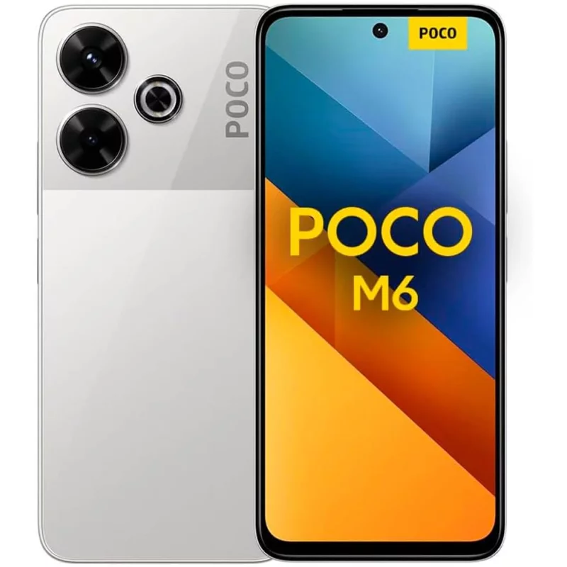 Image : XIAOMI POCO M6 Argent 8 GO + 256 GO