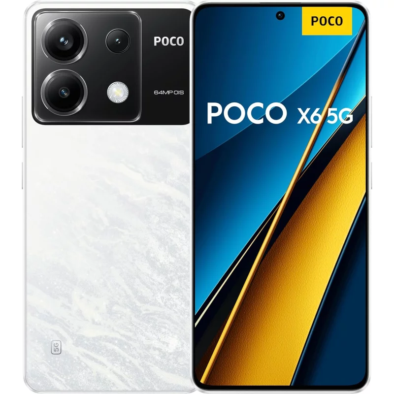 Image : XIAOMI POCO X6 5G Blanc 8 GO + 256 GO