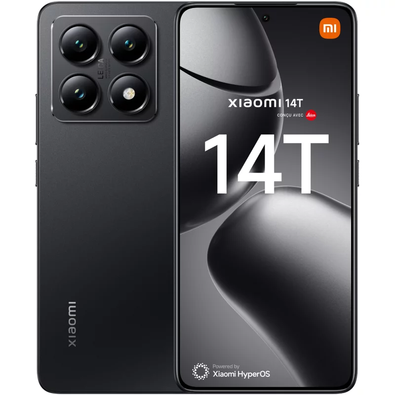 Image : Xiaomi 14T Noir Titane 12 GO + 256 GO