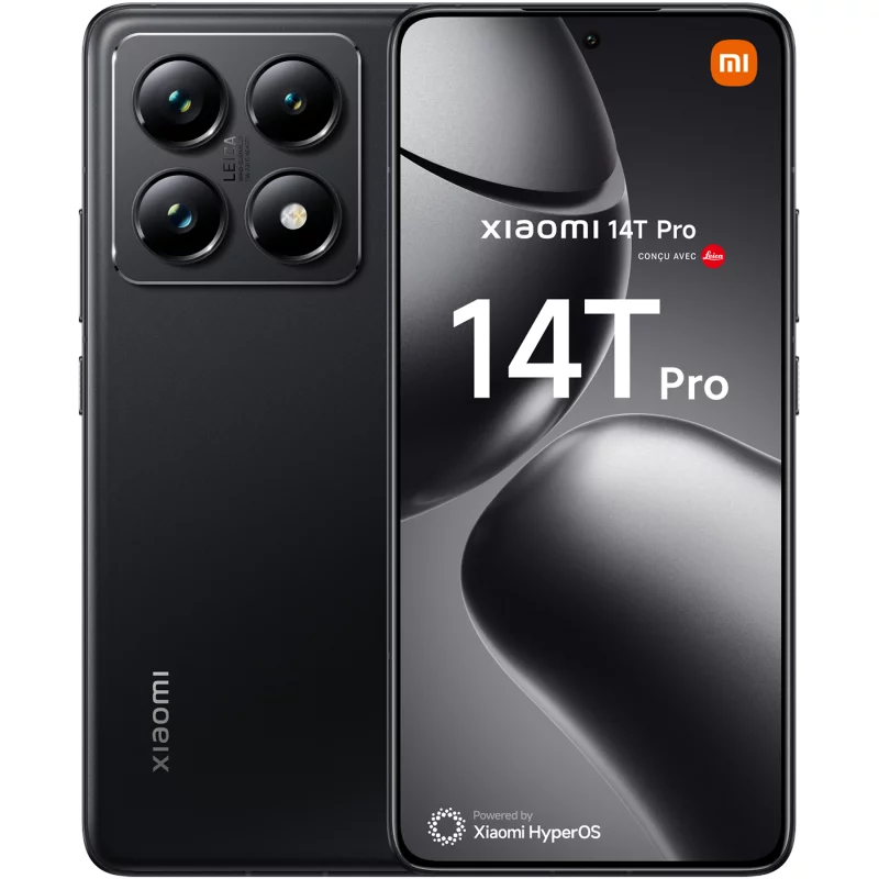 Image : Xiaomi 14T Pro Noir Titane 12 GO + 512 GO
