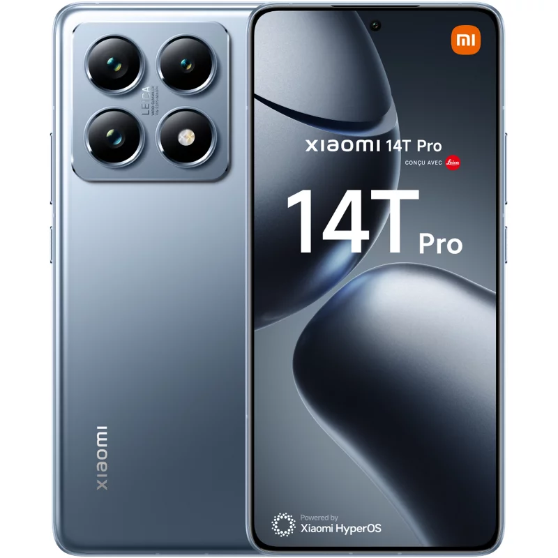 Image : Xiaomi 14T Pro Bleu Titane 12 GO + 512 GO