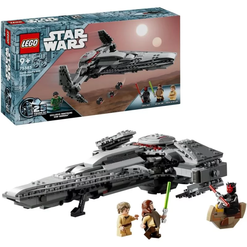 Image : LEGO 75383 L'Infiltrateur Sith de Dark Maul Star Wars