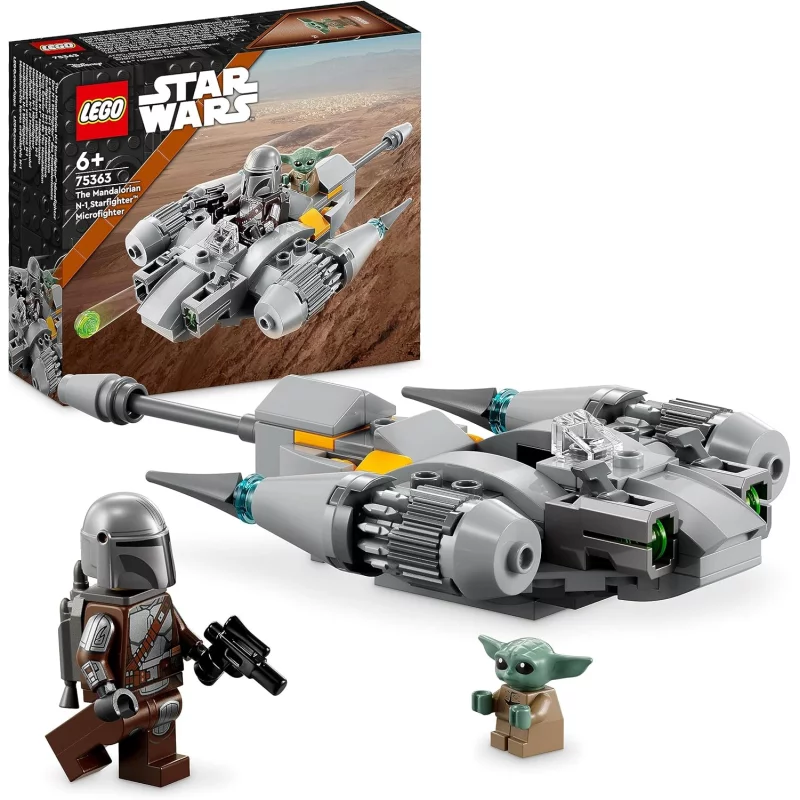 Image : LEGO 75363 Microfighter Chasseur N-1 du Mandalorien Star Wars