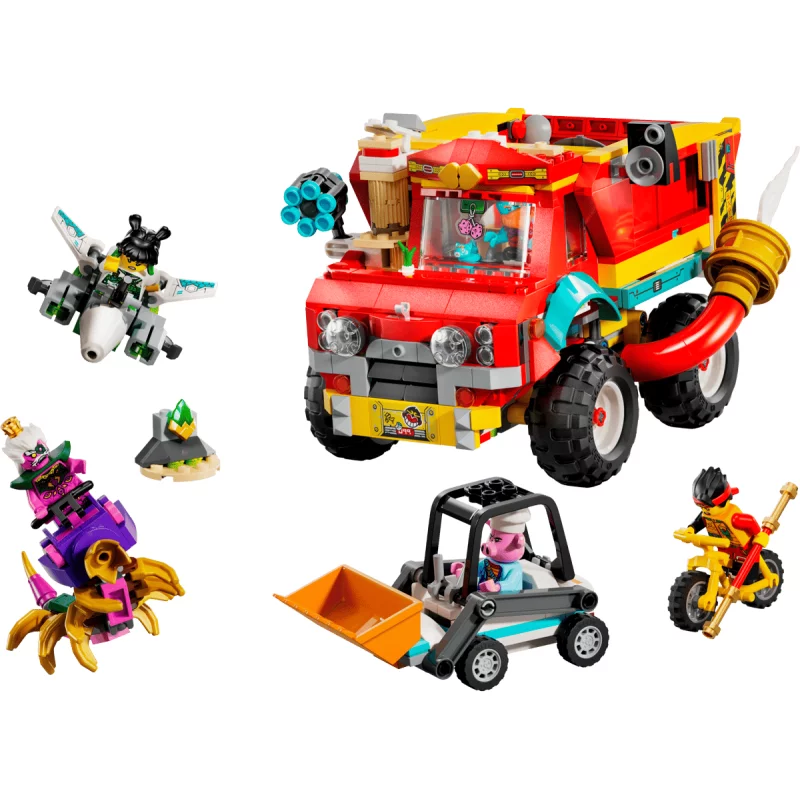 Image : LEGO 80055 Le puissant camion de l'equipe de Monkie Kid