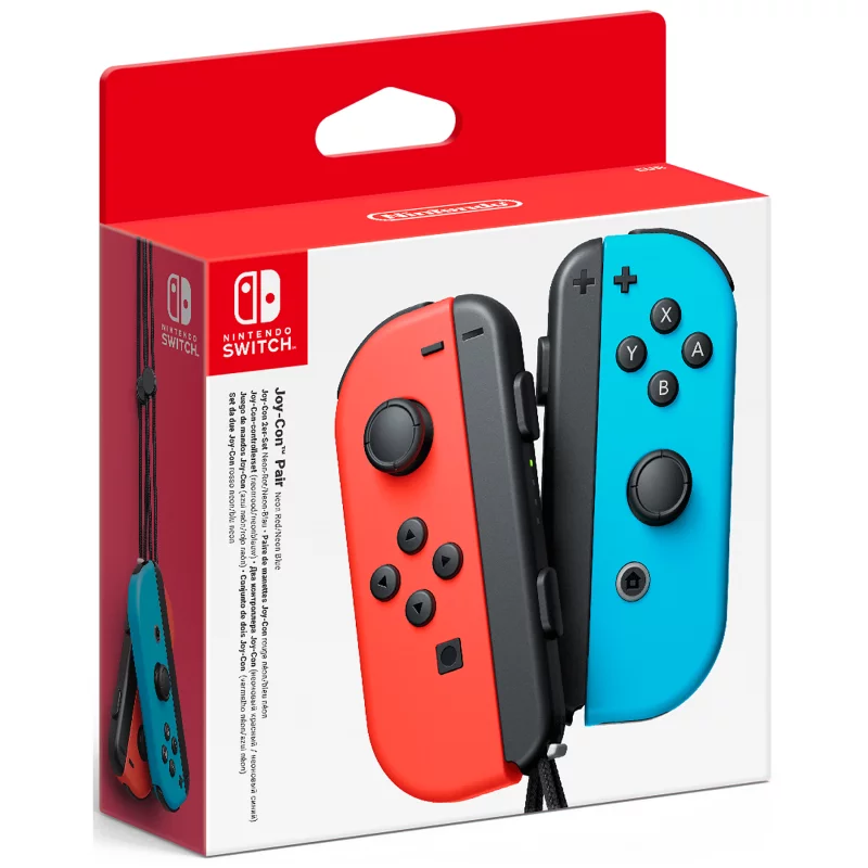 Image : Joy-Con bleu neon rouge neon NINTENDO Switch