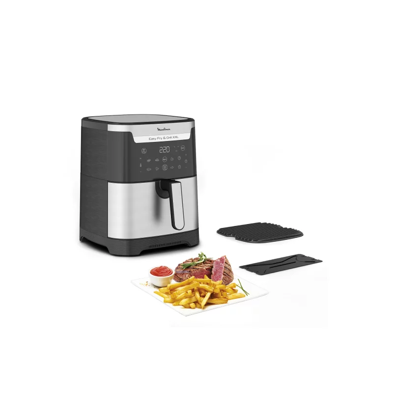 Image : MOULINEX XXL 2 en 1 air & grill Friteuse sans huile EY801D10