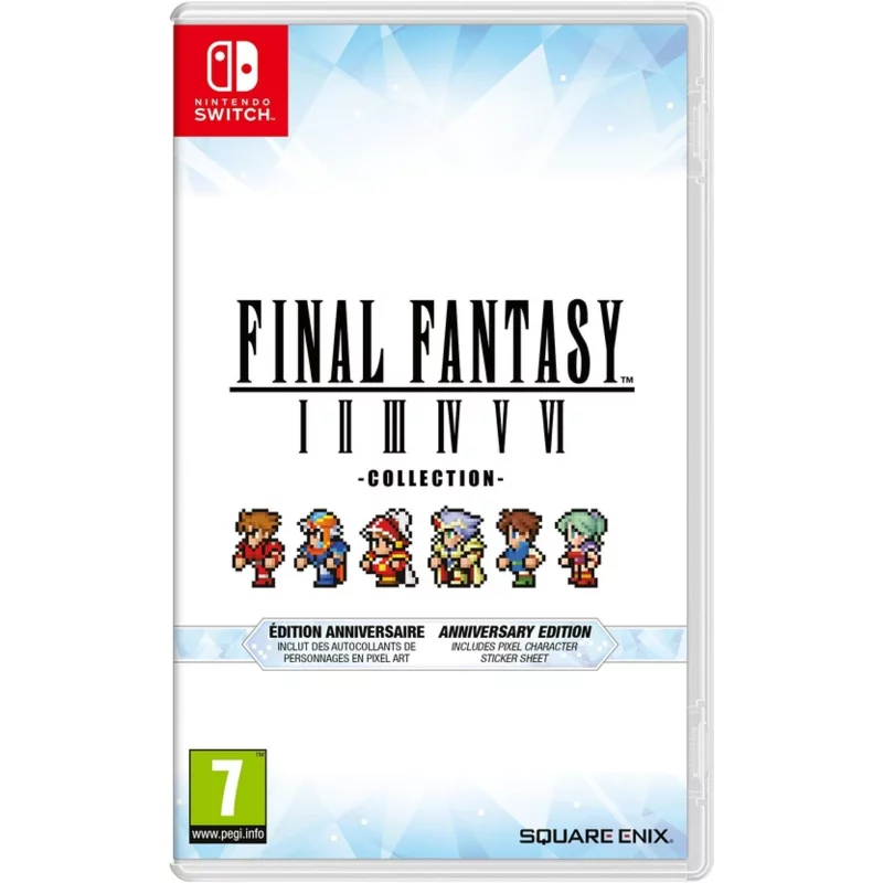 Image : Final Fantasy I-VI Collection edition Anniversaire Nintendo Switch