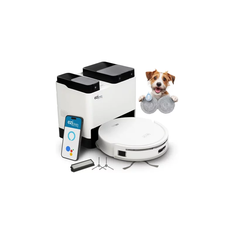 Image : Eziclean All In One Z12 Ultra Robot aspirateur laveur