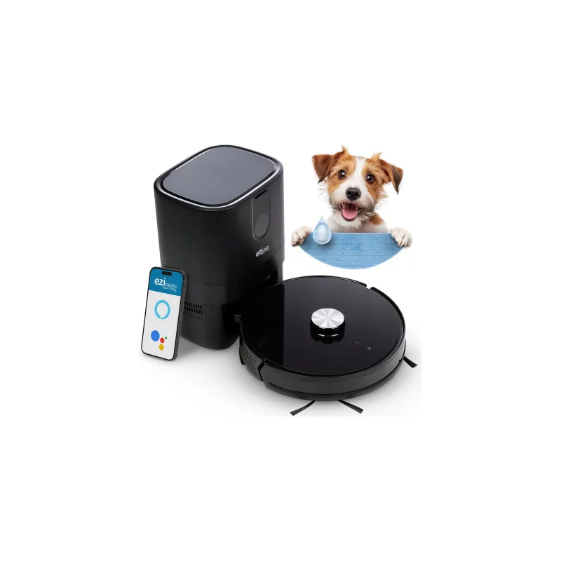 Image : Eziclean I-Bot Z7 Smart Robot aspirateur laveur
