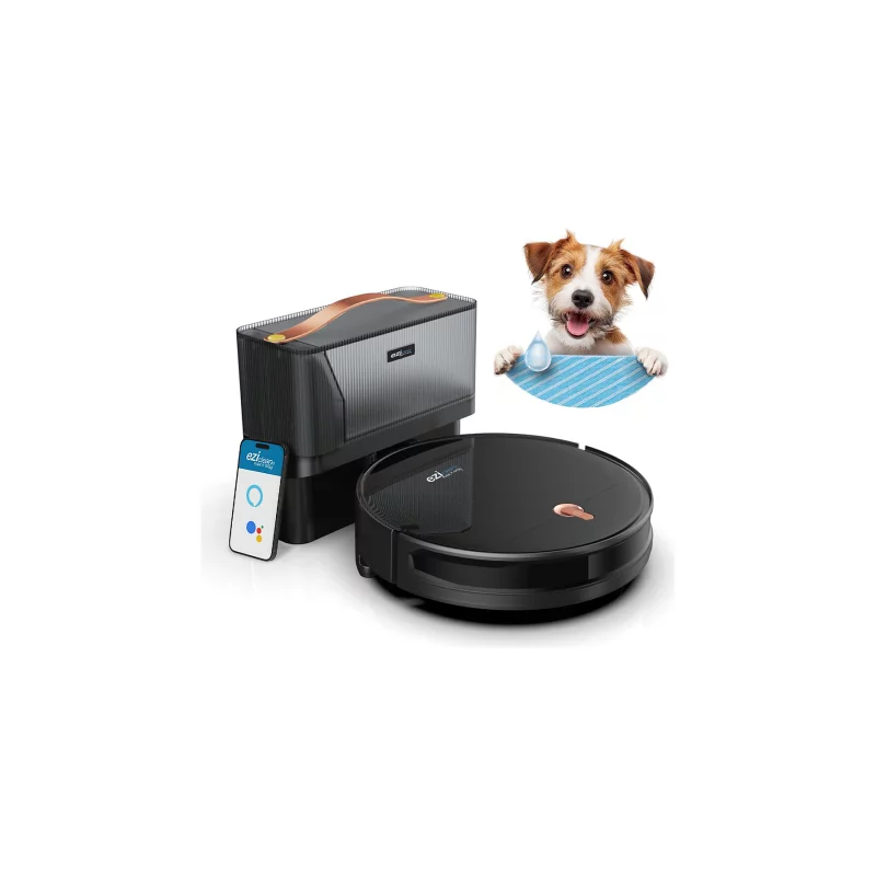 Image : Eziclean I-Bot Z5 Robot aspirateur laveur